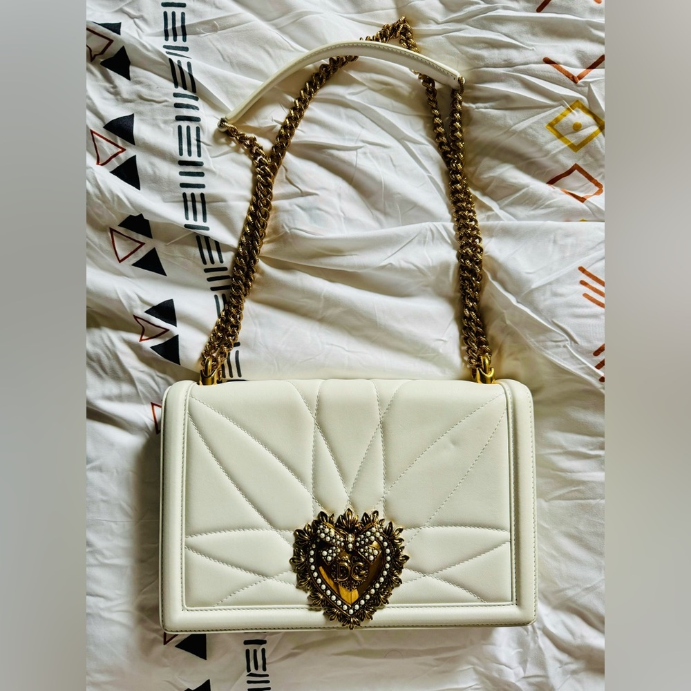 Large Devotion bag in quilted nappa leather